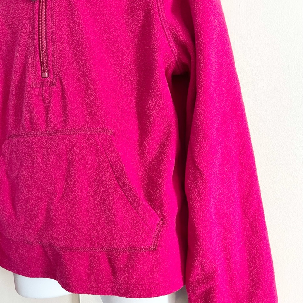 Girl’s Old Navy 1/2 Zip Fleece Hoodie Size S (6-7) - Picture 7 of 8